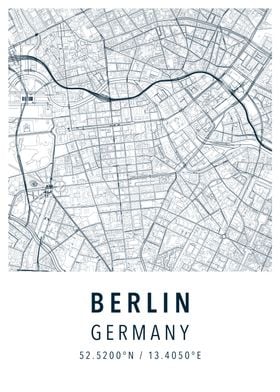 Berlin simple map