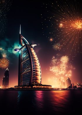 Fireworks Dubai