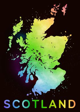 Scotland Map 