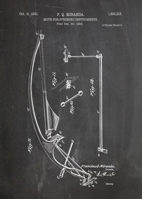 Mute stringed instruments