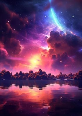 Vibrant Cosmic Landscape