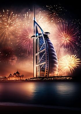 Fireworks Dubai