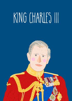 King Charles III Portrait
