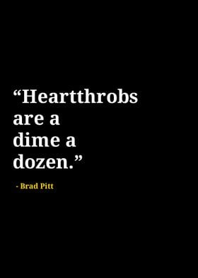 Brad Pitt quotes 