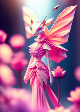 Origami character