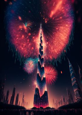 Fireworks Dubai