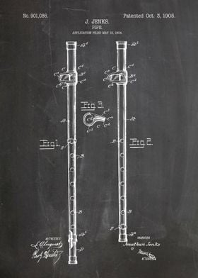 pipe music patent 1905