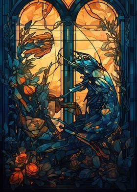 Scorpions Stained Glass