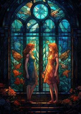 Girls Stained Glass