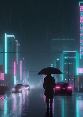 Neon Night Cybercity