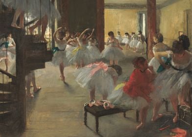 The dance class 1873