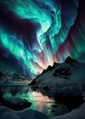 Colourful Northen Lights