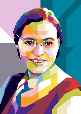 Rosa Parks Pop Art