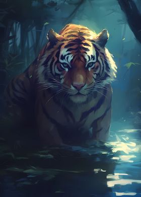 Tiger Painting