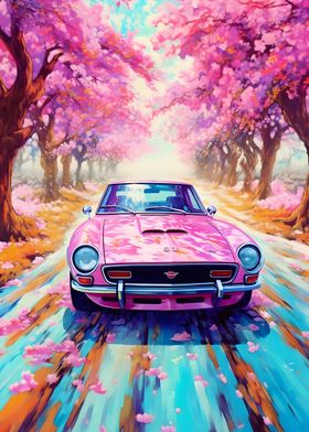 Cherry blossom super car 1