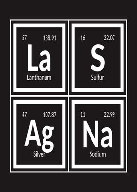 Lasagna Table of Elements