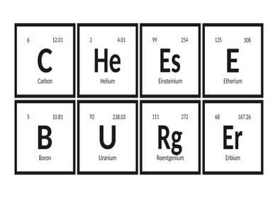 Cheese Burger of Elements