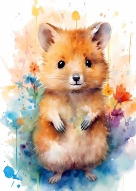 Quokka Watercolors