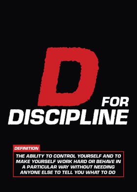 discipline 