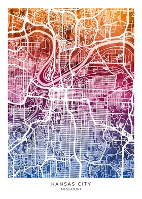 Kansas City Missouri Map