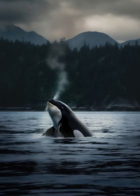 Gorgeous orca