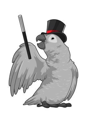 Parrot Wizard Magic wand