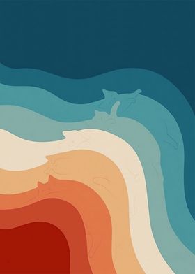 Retro Summer Waves