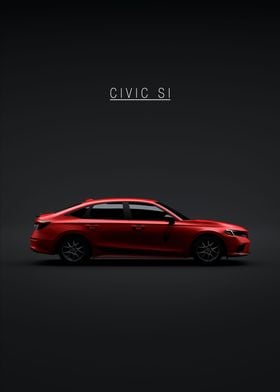 2022 Honda Civic SI Red
