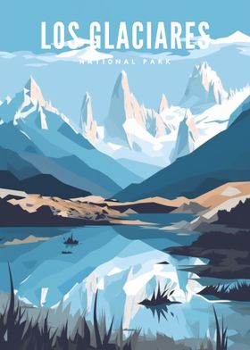 Los Glaciares Poster