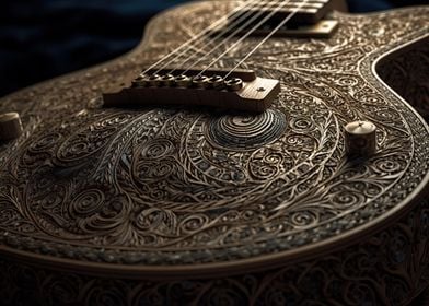 Guitar Intricate Metal