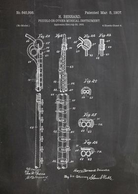 Piccolo patent 1907