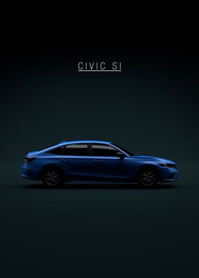 Honda Civic SI 2022 Blue