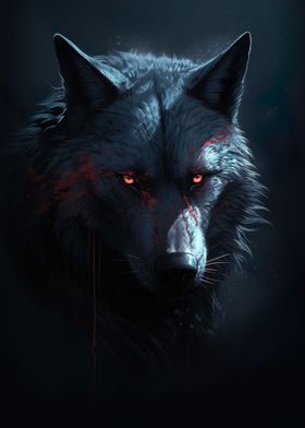 Wolf Eye Art
