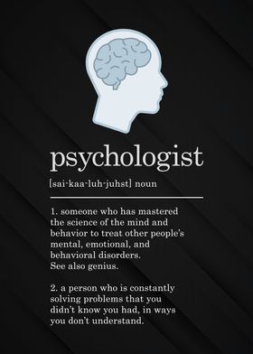 Psychologist Definition