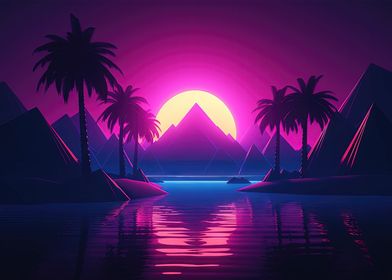 Vibrant Synthwave Vibes