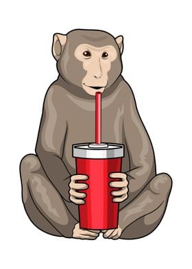 Monkey Drinking mug