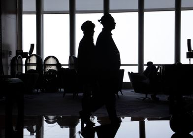 Silhouette of a Couple