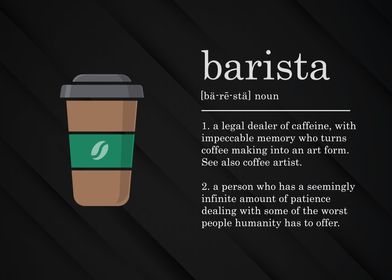 Funny Barista Definition