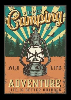 SUMMER CAMPING TIME
