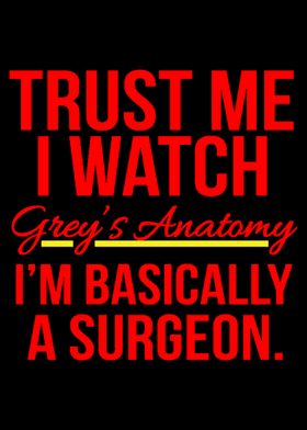 i watch greys anatomy