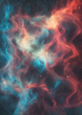 Colorful nebula