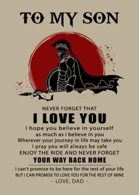 To My Son Samurai