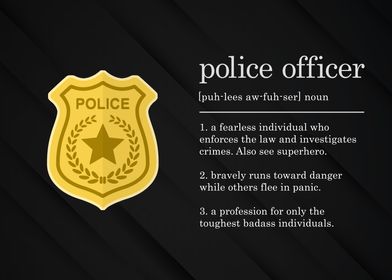 Funny Police Definition