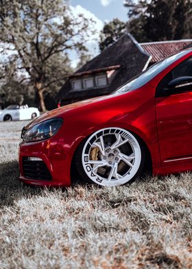 Golf on RADI8 Wheels