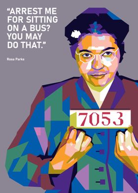 Rosa Parks Pop Art Quotes