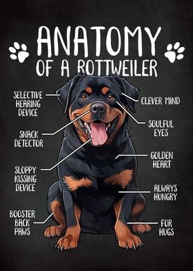 Anatomy of a Rottweiler