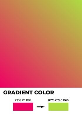 The Gradient Color Code