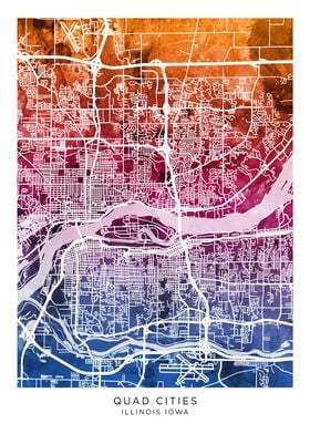 Quad Cities Map