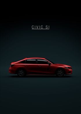 Honda Civic SI 2022 Red