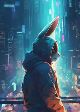 Rabbit Futuristic